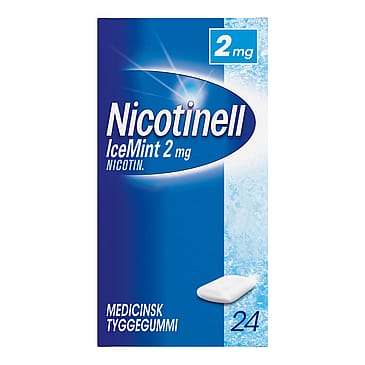 Nicotinell Spearmint Tyggegummi 2 mg 204 stk