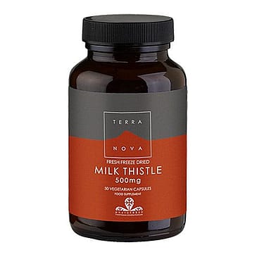 Terranova Milk Thistle marietidsel 500 mg 50 kaps