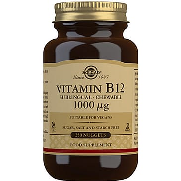Solgar Vitamin B12 1000 ug Kobalamin 250 tabl.