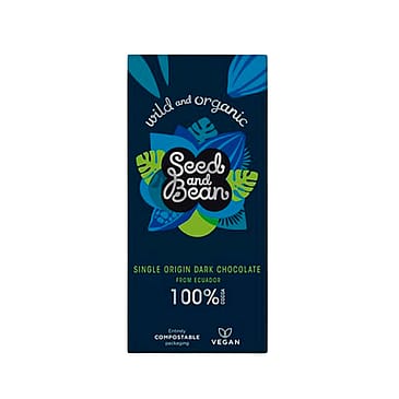 Seed & Bean 100% Mørk Chokolade Ø 75 g