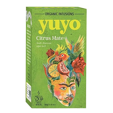 Yuyo Mate Citrus Te Ø m. Grapefrugt & Hyben Ø 20 breve