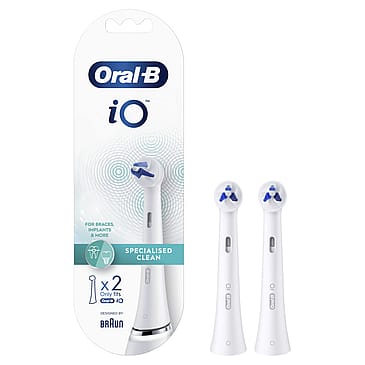 Oral-B iO Specialised  Børstehoveder 2 stk Hvid