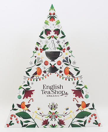 English Tea Shop Hvid Trekant Julekalender