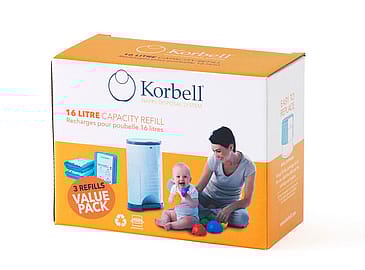 Korbell Refill 3-pak