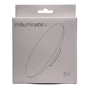 Milluminate 5X Magnifying Suction Make-up Mirror