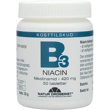 Natur Drogeriet Gold Niacin (Nikotinamid) 420 mg 50 tabl.