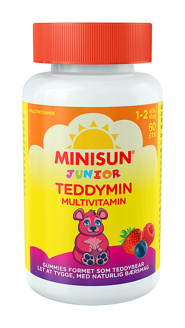 Biosym Minisun Teddymin Junior Bær 60 Gummies