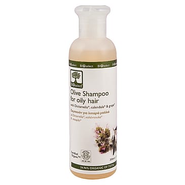 Bioselect Oliven Shampoo Til Fedtet Hår 200 ml