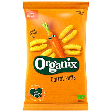 Organix Carrot Puffs Chips Ø 30 g