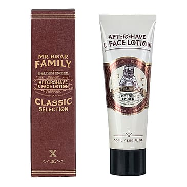 Mr. Bear Family Aftershave & Face Lotion Golden Ember 500 ml