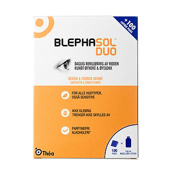 Blephasol Duo Rensevand t. øjne 100 ml