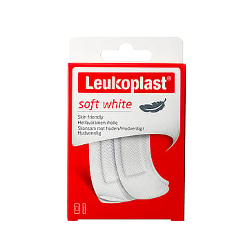 Leukoplast Plaster selvklæbende Soft White 20 stk