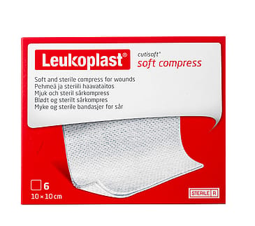 Leukoplast Kompresser Cutisoft (steril) 6 stk