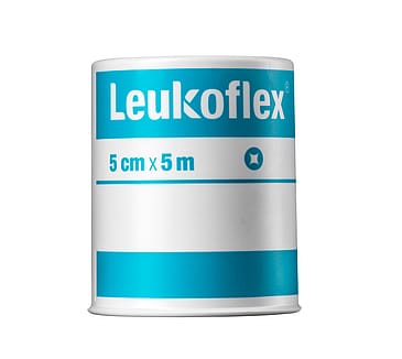 Leukoflex Kirurgisk tape 5 cm 1 stk