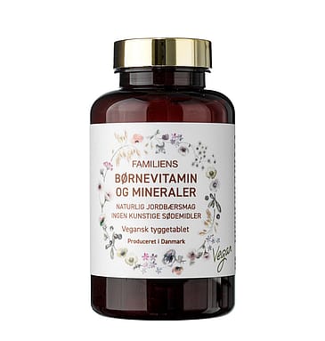 Familiens Vitaminer Børnevitamin og Mine 60 tabl.