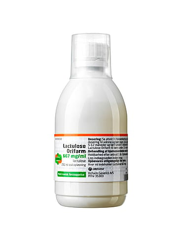 Lactulose Orifarm, oral opløsning, 667 mg/ml 250 ml