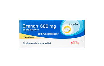 Granon Brusetabletter 600 mg 10 stk.