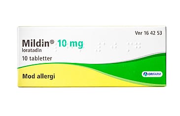 Mildin Tabletter 10 mg 10 stk.