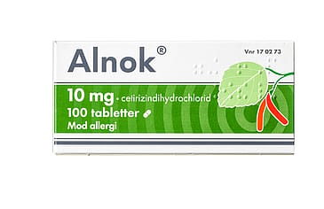 Alnok 10 mg filmovertrukne tabletter 100 stk.