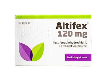 Altifex 120 mg filmovertrukne tabletter 10 stk.