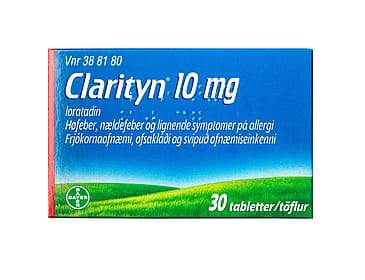 Clarityn 10 mg  tabletter 30 stk.