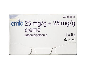 Emla Creme 25 mg/g + 25 mg/g 5 g