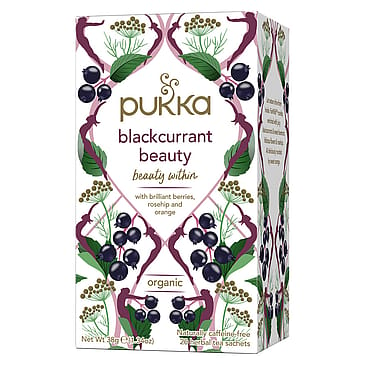 Pukka Blackcurrant Beauty te Fairtrade Ø 20 breve
