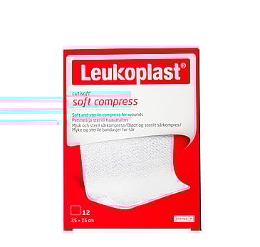 Leukoplast Kompresser Cutisoft (steril) 12 stk