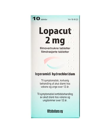 Lopacut 2 mg filmovertrukne tabletter 10 stk.