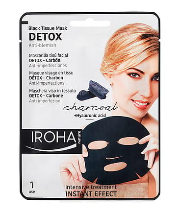 iroha Detox Black Tissue Mask 23 ml
