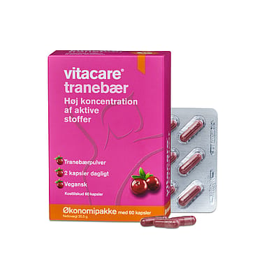 VitaCare Tranebær økonomipakke 60 stk