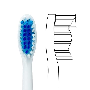 Beconfident Sonic Toothbrush heads 2+2 stk
