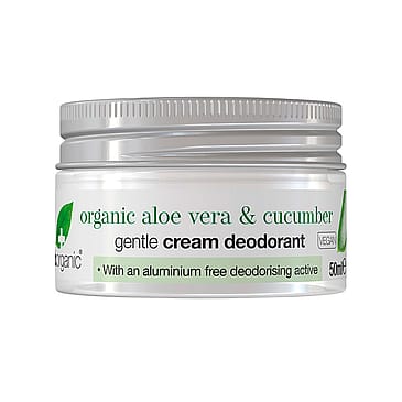 Dr. Organic Cream DeodorantAloe Vera & Cucumber 50 ml