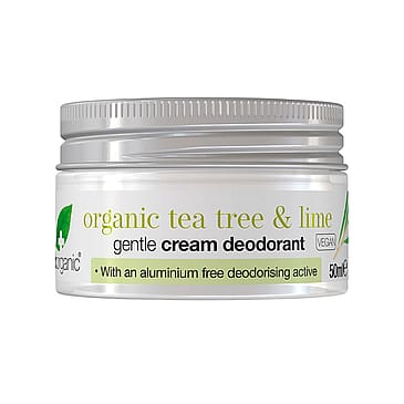Dr. Organic Cream DeodorantTea Tree & Lime 50 ml