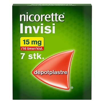 Nicorette® Invisi Depotplastre 15 mg/16 timer 7 stk.