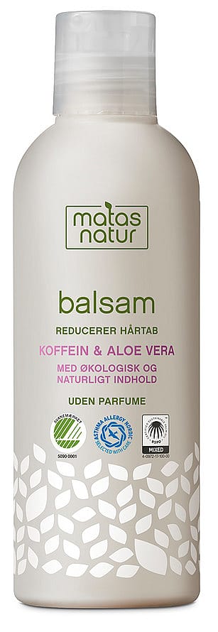Matas Natur Koffein & Aloe Vera Balsam Reducerer Hårtab 200 ml