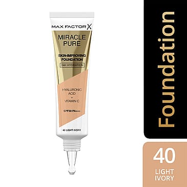 Max Factor Miracle Pure Foundation 040 Light ivory