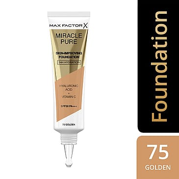 Max Factor Miracle Pure Foundation 075 Golden