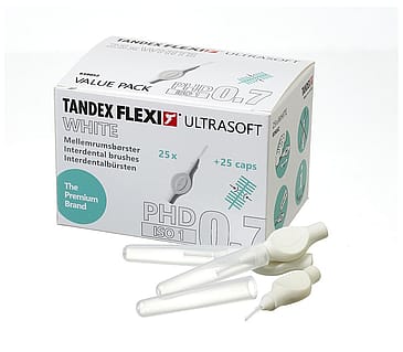 Tandex FLEXI Mellemrumsbørste White