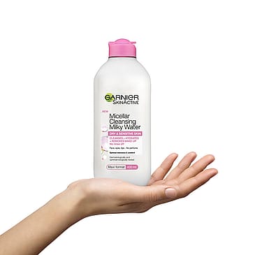 Garnier Skin Active Micellar Cleansing Milky Water, Dry & Sensitive Skin 400 ml