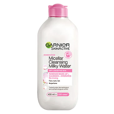 Garnier Skin Active Micellar Cleansing Milky Water, Dry & Sensitive Skin 400 ml