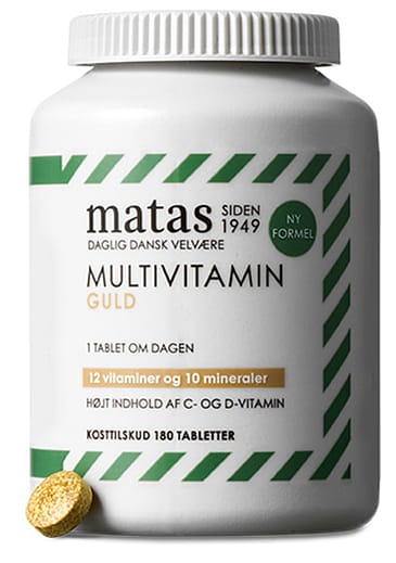 Matas Striber Matas Multivitamin Guld 180 tabl.