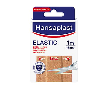 Hansaplast Elastic Length 100x6 cm 10 stk