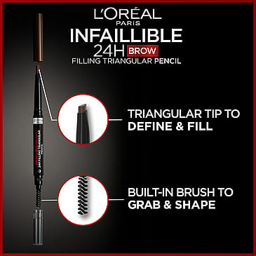 Crayon à Sourcils L'Oréal Infaillible Brows 24H - Teinte Light Brunette - Neuf