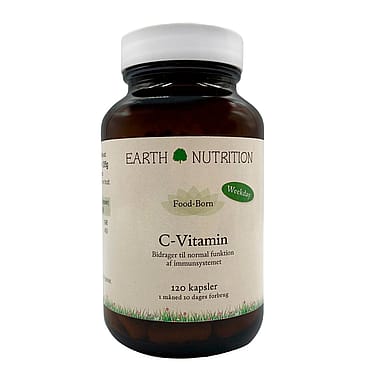 Earth Nutrition Vitamin C 120 kaps.
