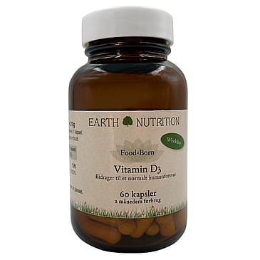 Earth Nutrition D-vitamin 50 mcg 60 kaps
