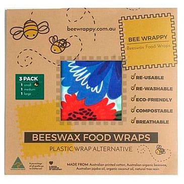 Bee Happy Beeswax Food Wraps 3 stk.