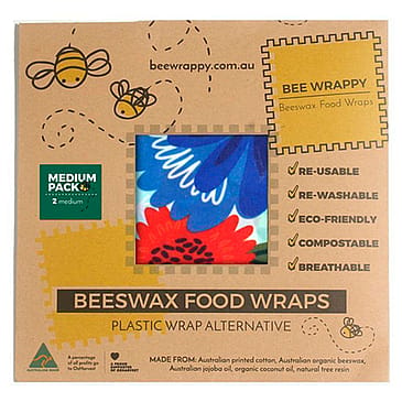 Bee Happy Beeswax Food Wraps 2 stk. Medium