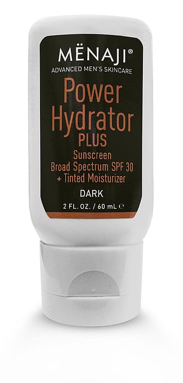 Menaji Power Hydrator PLUS Sunscreen Broad Spectrum SPF 30 + Tinted Moisturizer Dark 60 ml