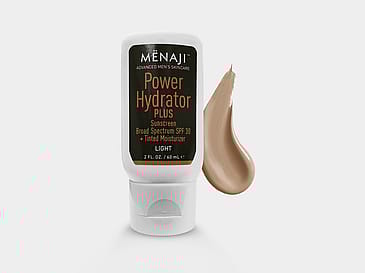 Menaji Power Hydrator PLUS Sunscreen Broad Spectrum SPF 30 + Tinted Moisturizer Light 60 ml